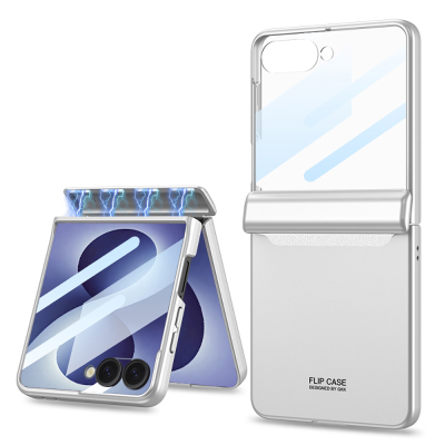 Galaxy Z Fold 8 Ultra Kılıf Zore M-Magnet Kılıf Gümüş