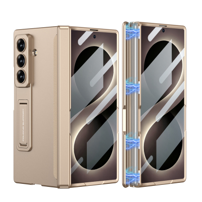 Galaxy Z Fold 8 Ultra Kılıf Zore M-Magnet Kılıf Gold