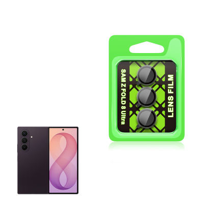 Galaxy Z Fold 8 Ultra Zore CL-07 Kamera Lens Koruyucu Şeffaf