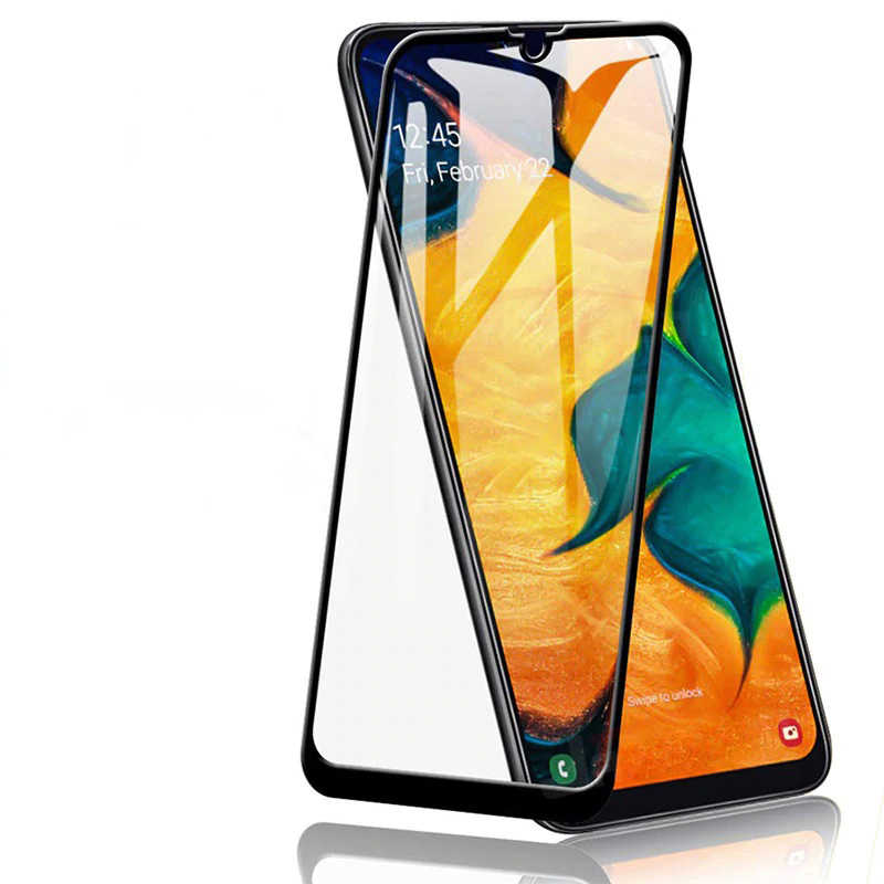 Galaxy M30S Zore Kenarları Kırılmaya Dayanıklı Cam Ekran Koruyucu - 1