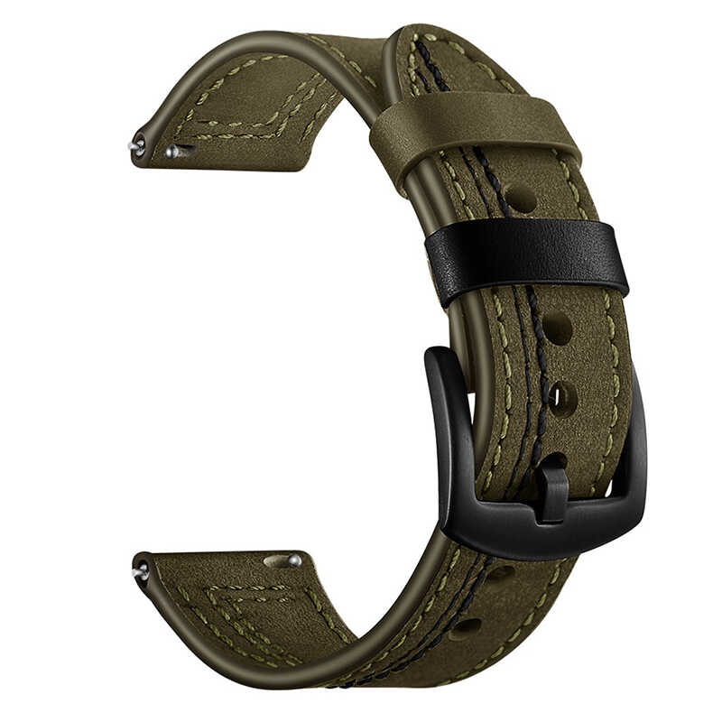 Gear S2 (20mm) KRD-19 Leather Band - 12