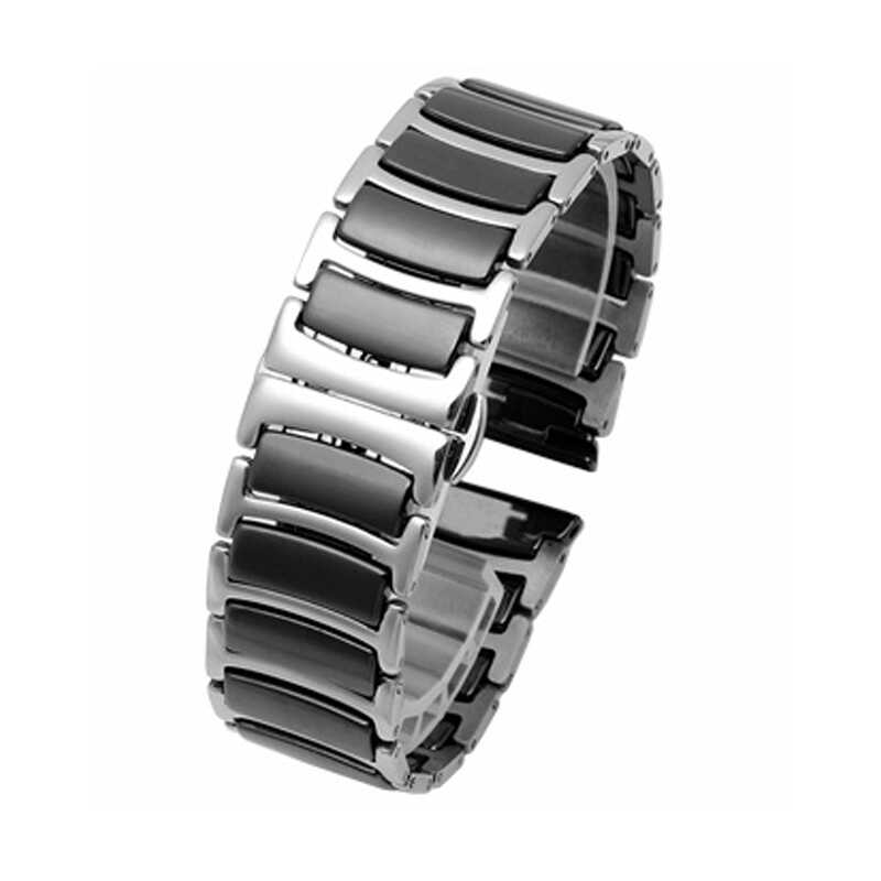Gear S2 (20mm) Ceramic Metal Band - 1