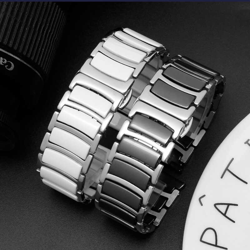 Gear S2 (20mm) Ceramic Metal Band - 2