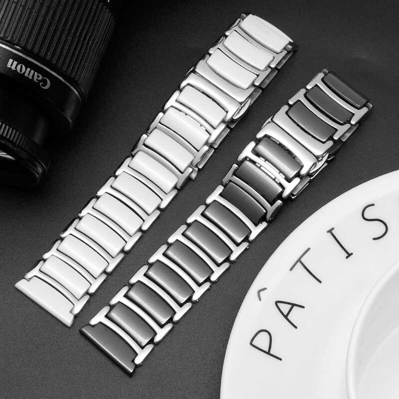 Gear S2 (20mm) Ceramic Metal Band - 3