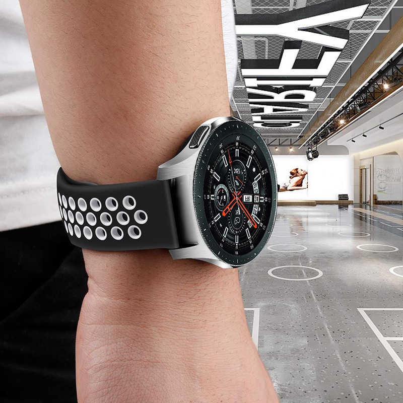 Gear S3 (22mm) KRD-02 Silikon Kordon - 3