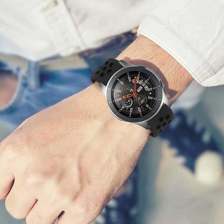 Gear S3 (22mm) KRD-02 Silikon Kordon - 10
