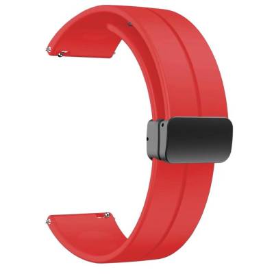 Gear S3 KRD-84 22mm Silicone Band Red