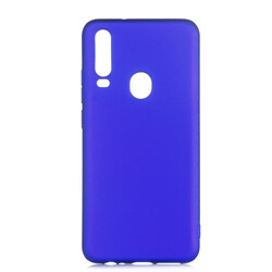 General Mobile 20 Pro Case Zore Premier Silicon Cover Saks Blue