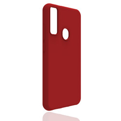 General Mobile 20 Pro Kılıf Zore Biye Silikon Kırmızı