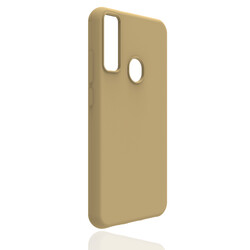 General Mobile 20 Pro Kılıf Zore Biye Silikon Gold