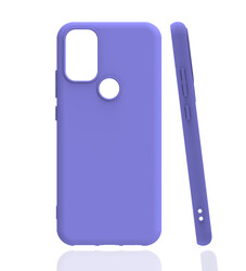General Mobile 21 Plus Case Zore Biye Silicon Purple