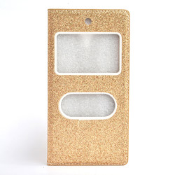 General Mobile 4G Android One Case Zore Simli Dolce Cover Case Gold