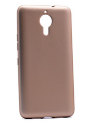 General Mobile 5 Plus Case Zore Premier Silicon Cover Gold