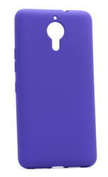 General Mobile 5 Plus Case Zore Premier Silicon Cover Purple