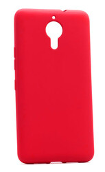 General Mobile 5 Plus Kılıf Zore Premier Silikon Kapak Kırmızı