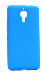 General Mobile 5 Plus Kılıf Zore Premier Silikon Kapak Mavi