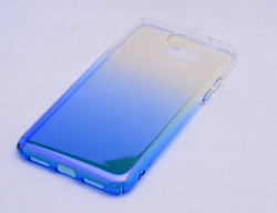 General Mobile 6 Kılıf Zore Renkli Transparan Mavi