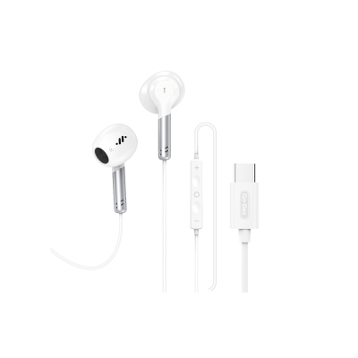 Go Des EP-318 Type-C Wired In-Ear Headphones White