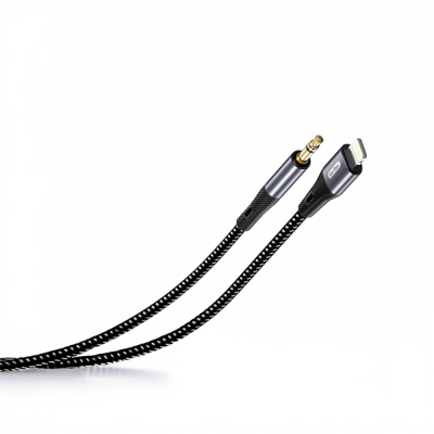 Go Des GAC-167 Lightning to 3.5mm AUX Audio Kablo 1M Siyah