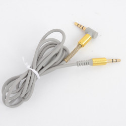 Go Des GAC-206 Aux Audio Cable Grey
