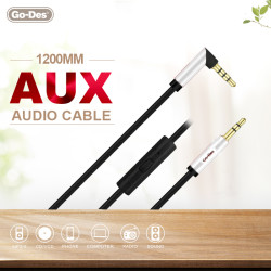 Go Des GAC-207 Aux Audio Kablo Beyaz