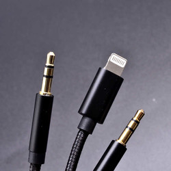 Go Des GAC-305 2 in 1 Audio Cable Black