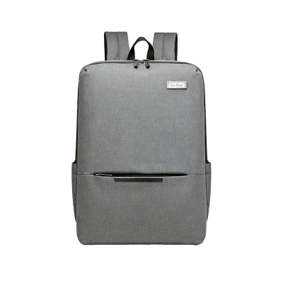 Go Des GD-6005 Breathable Fabric Shock Absorbing Laptop and Notebook Backpack with Shoulder Straps Grey