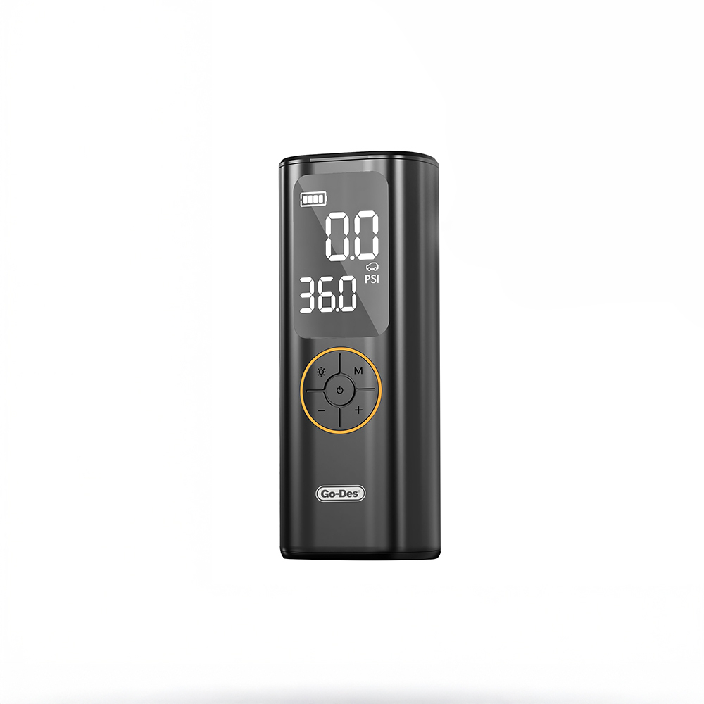 Go Des GD-B638 LED Işıklı Araç Hava Kompresörü ve Powerbank 12V - 1