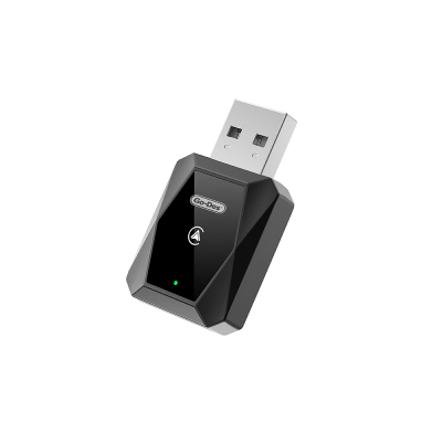 Go Des GD-BT212 Android Auto Supported CarPlay USB Bluetooth Wireless Transmitter Adapter Black