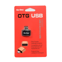 Go Des GD-CT06 Micro Otg Black