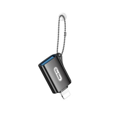 Go Des GD-CT066 USB-A to Lightning OTG Adaptör Siyah