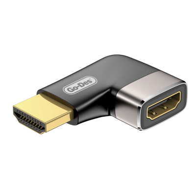 Go-Des GD-CT081 HDTV HDMI Adaptör 8K HD 2.1 Versiyon Görüntü Aktarım Cihazı Siyah