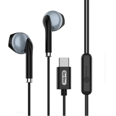 Go Des GD-EP202 Type-C Headphones Black
