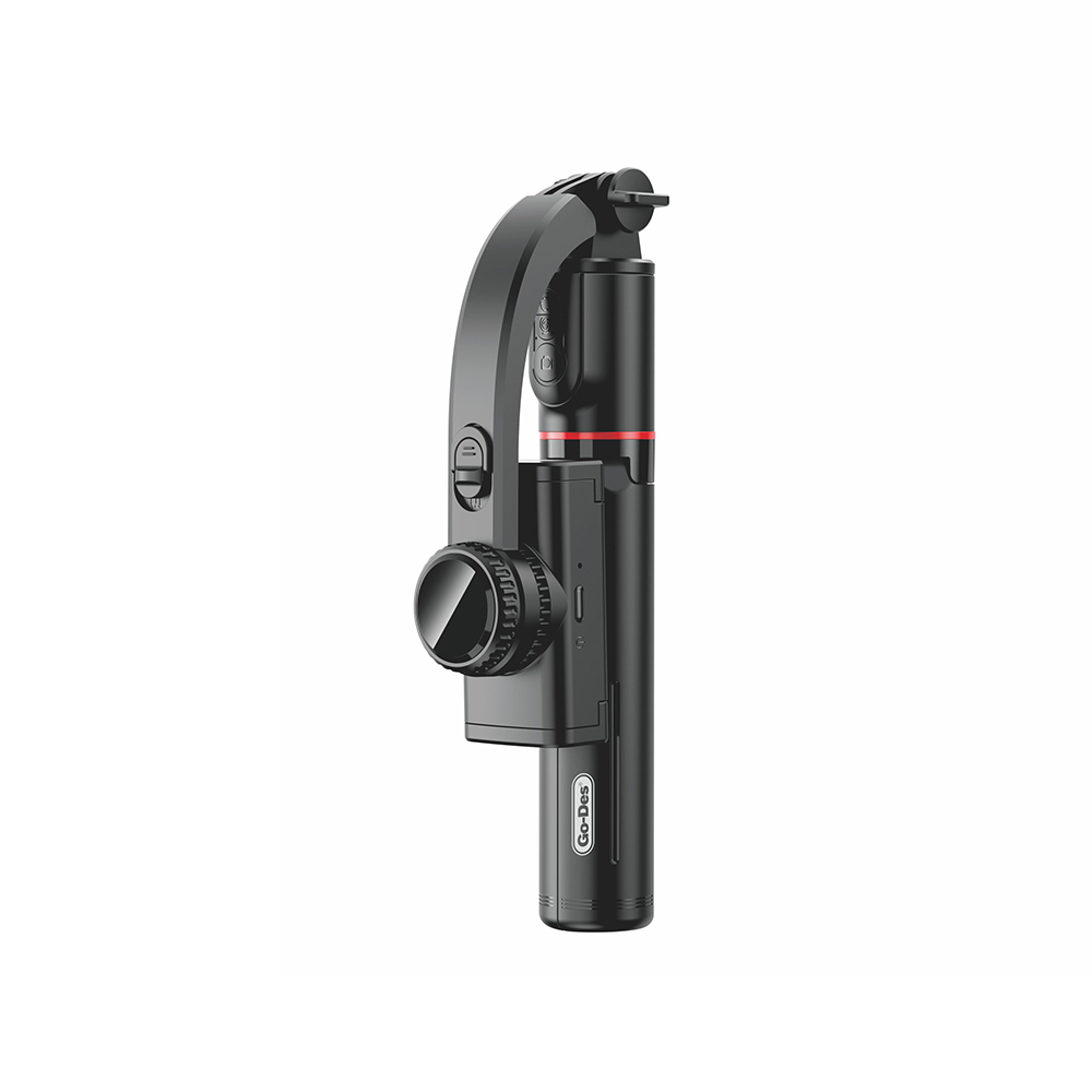 Go-Des GD-F06 Bluetooth Remote Controlled Telescopic Tripod Anti-Shake Selfie Stick - 2