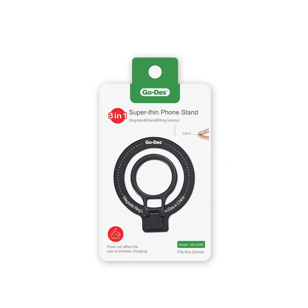 Go Des GD-G085 3in1 Standlı Magnetik Yüzük Tutucu Aparat - 2