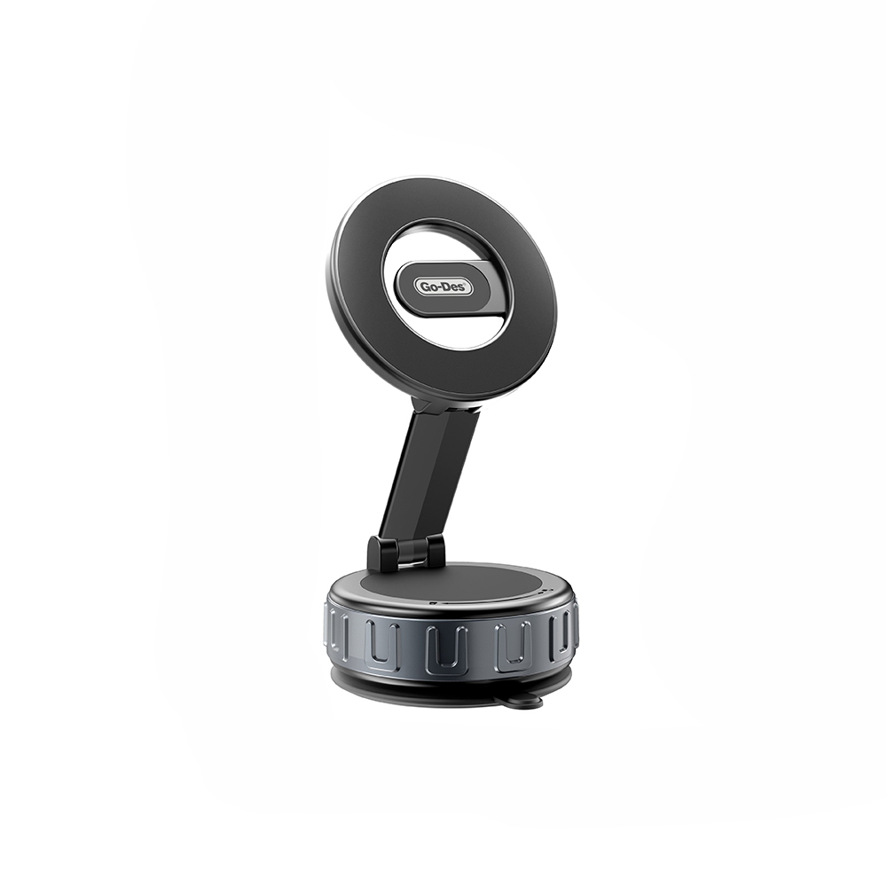 Go Des GD-HD241 360 Derece Dönebilen Vakum Özellikli Magnetik Telefon Tutucu - 1
