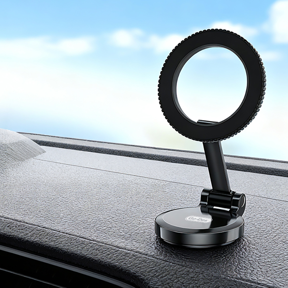 Go Des GD-HD242 360 Derece Dönebilen Düz Zemin Araç Telefon Tutucu - 3