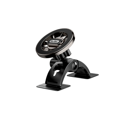 Go Des GD-HD277 Magnetic M-safe Compatible 360 ​​Degree Rotating Flat Surface Car Phone Holder Black