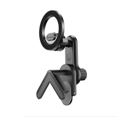 Go Des GD-HD337 360° Dönebilen Başlıklı V Köşeli Laptop - Monitör Telefon Tutucu Siyah