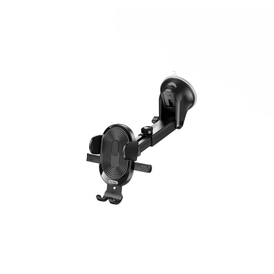 Go Des GD-HD353 360 Degree Rotating Vacuum Design Car Phone Holder Black