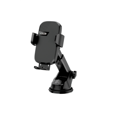 Go Des GD-HD357 2-in-1 Car Phone Holder with Air Vent and Suction Cup Design Black
