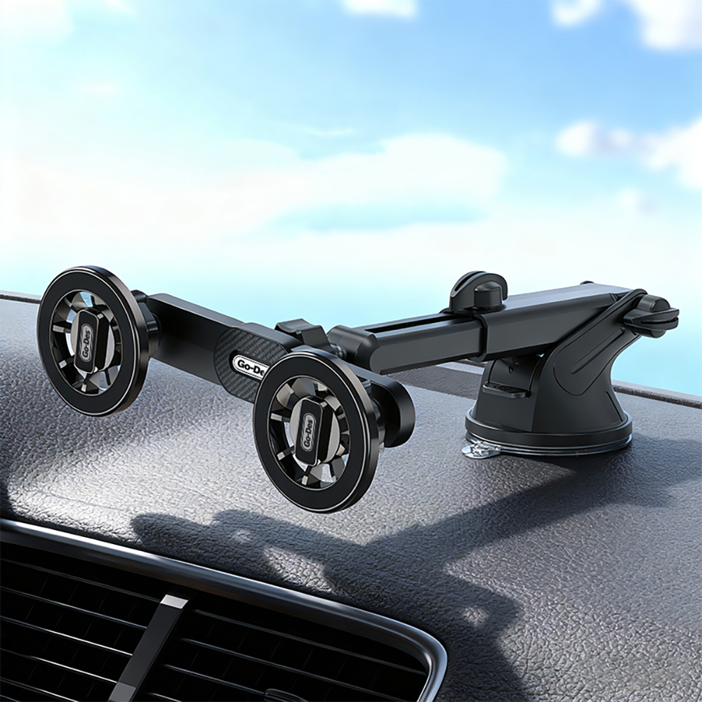 Go Des GD-HD363 360 Degree Rotating Extendable 2in1 Car Phone Holder - 3