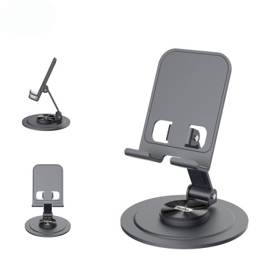 Go Des GD-HD371 Adjustable Foldable 360 ​​Degree Rotating Phone and Tablet Stand Grey