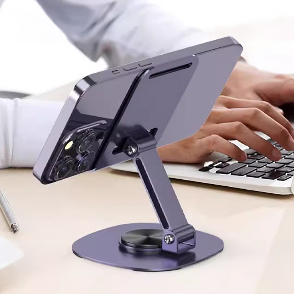 Go Des GD-HD373 Adjustable Foldable 360 ​​Degree Rotating Phone and Tablet Stand - 7