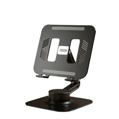 Go Des GD-HD378 Ayarlanabilir Katlanabilir 360 Derece Dönebilen Telefon ve Tablet Standı Siyah