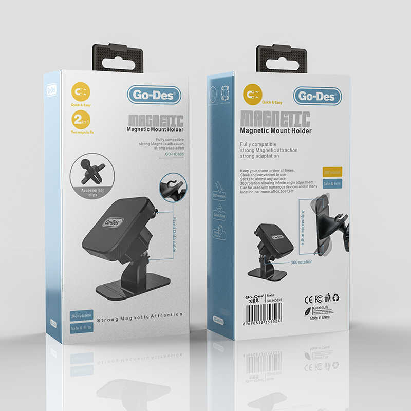 Go Des GD-HD635 Magnetic Car Holder - 7