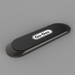 Go Des GD-HD636 Magnetik Araç Telefon Tutucu Siyah