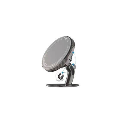 Go Des GD-HD726P 360 Degree Round Rotating Head Super Magnetic Car Phone Holder Black