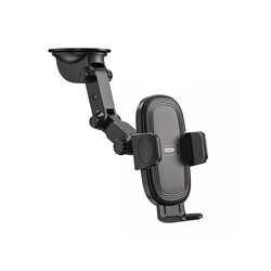 Go Des GD-HD754 Araç İçi Telefon Tutucu 360 Oynar Başlıklı Vantuzlu Tasarım Black