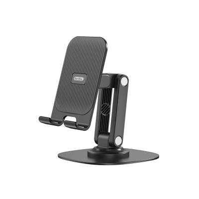 Go Des GD-HD757 Taşınabilir Katlanabilir 360 Dönebilen Metal Telefon ve Tablet Standı Siyah